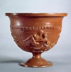 Krater mit Liebenden, Arezzo, ca. 1. Jahrhundert v. Chr.-1. Jahrhundert n. Chr.
